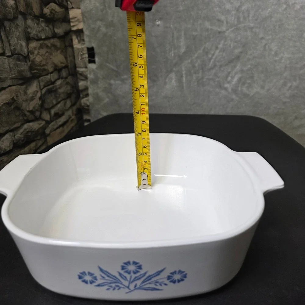 Corning Ware‎ Blue Cornflower Casserole Dish 2 Qt USA No Lid Vintage